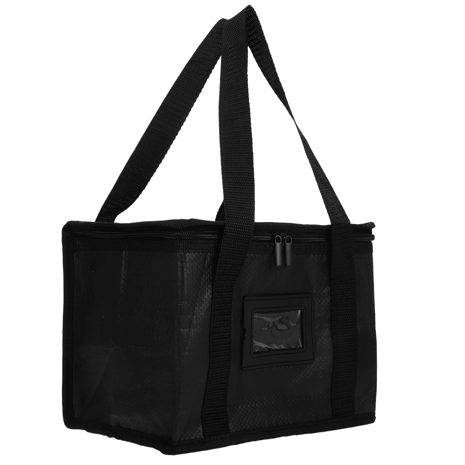 

Insulated Grocery Bag Reusable Heavy Duty Insulated Cooler Bag Spacious Interior Multiple Lunch Boxes Beverage Bottles Portable