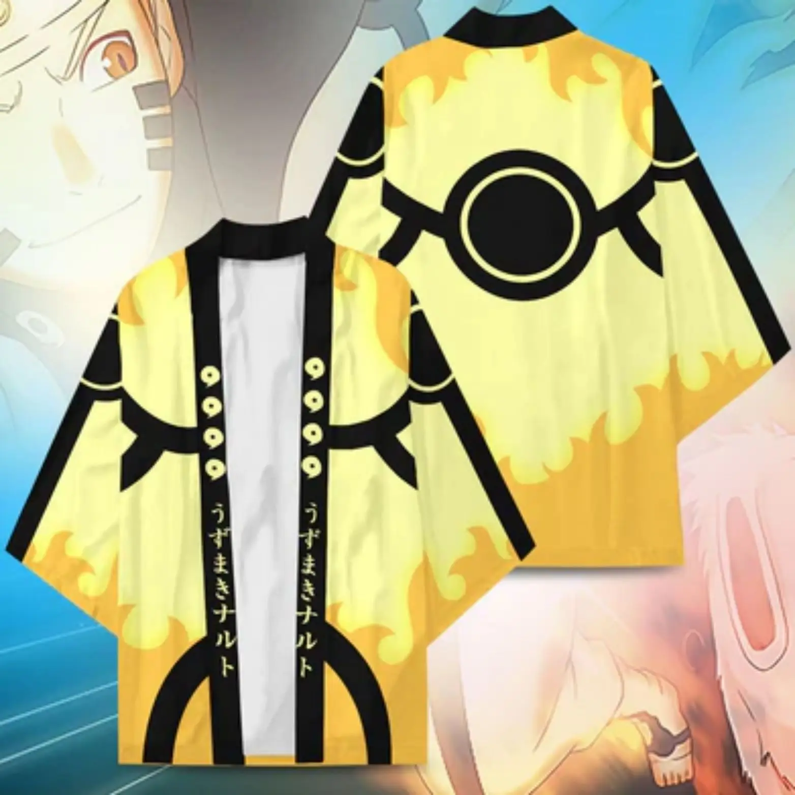 New Anime Konoha Hokage Tsunade Kimono Cosplay Costumes Haori Cloak Cardigan Adult Kids Coat Bathrobe Pajamas Yukata