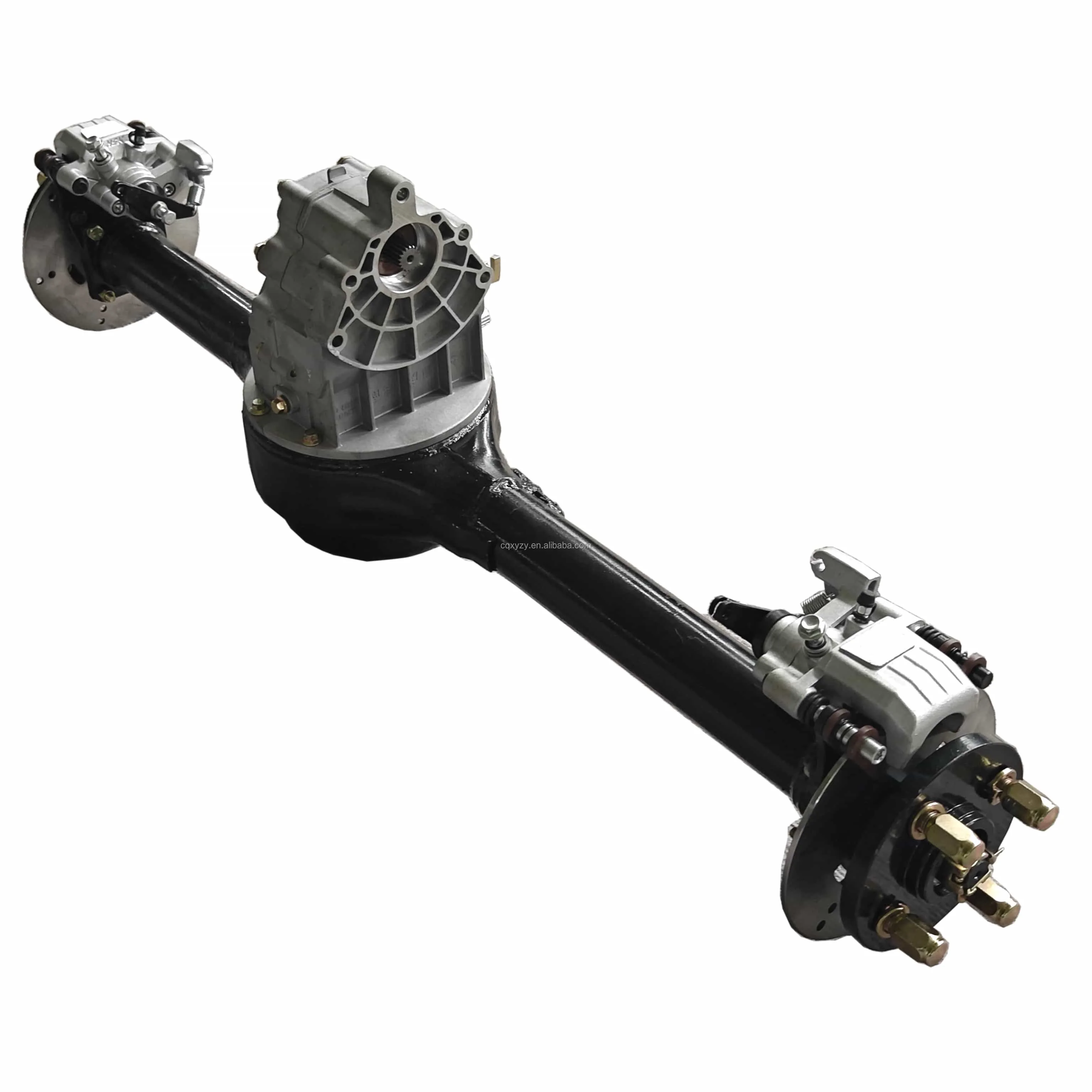 60V-72V Electric Motor with Disc Brake Rear Differential Axle DC BL Motor Low Speed Rear Axle for Electric Tricycle