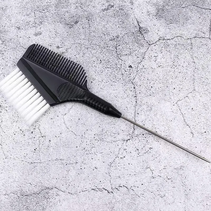 1 Stück Professioneller Doppelseitiger Haarfärbepinsel für Gleichmäßige Farbauftragung Haarfärbepinsel mit Rattenschwanzkamm für den Salongebrauch – Detail 10