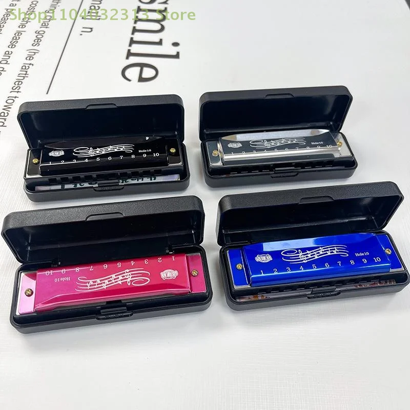 1PC 10-Hole 20-Tone Harmonica  - đánh giá và giá Harmonica 10 Hole