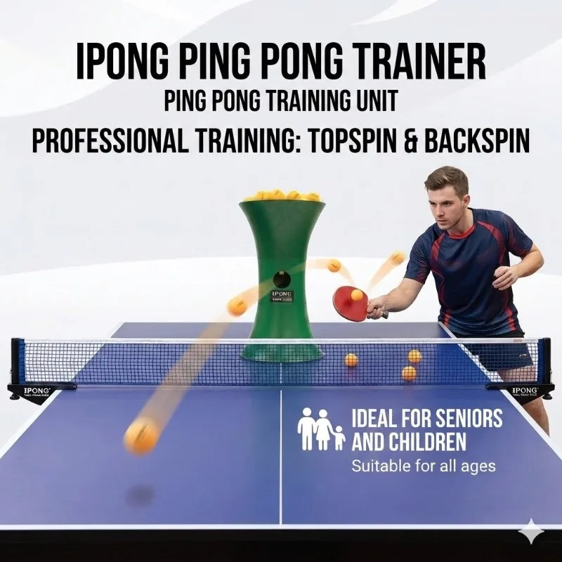 

Ipong V200 Table Tennis Robot Ping Pong Robot Tenis De Mesa Table Tennis Accessories Robot Table Tennis