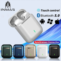 INMAS J18 TWS Wireless Bluetooth Headphones Waterproof Earbuds Noise cancelling Earphones In-ear Stereo sound Headset with Mic