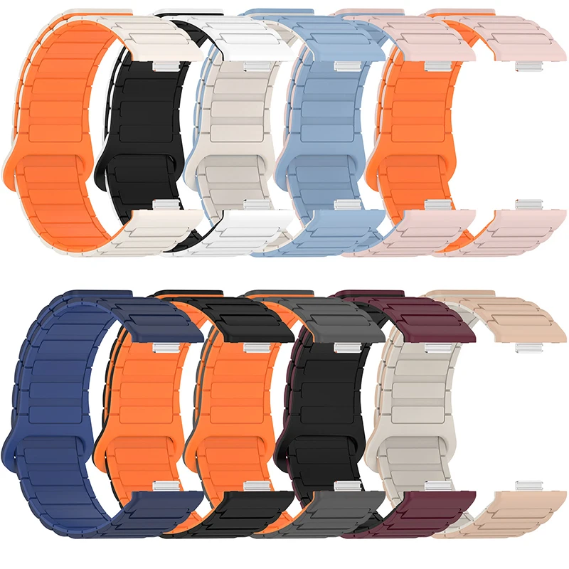 For Huawei Watch Fit3 Straps For Huawei Watch Fit 4 Pro Strap For Watch Fit2 Silicone Watch Strap Band Smart Watches Accessories