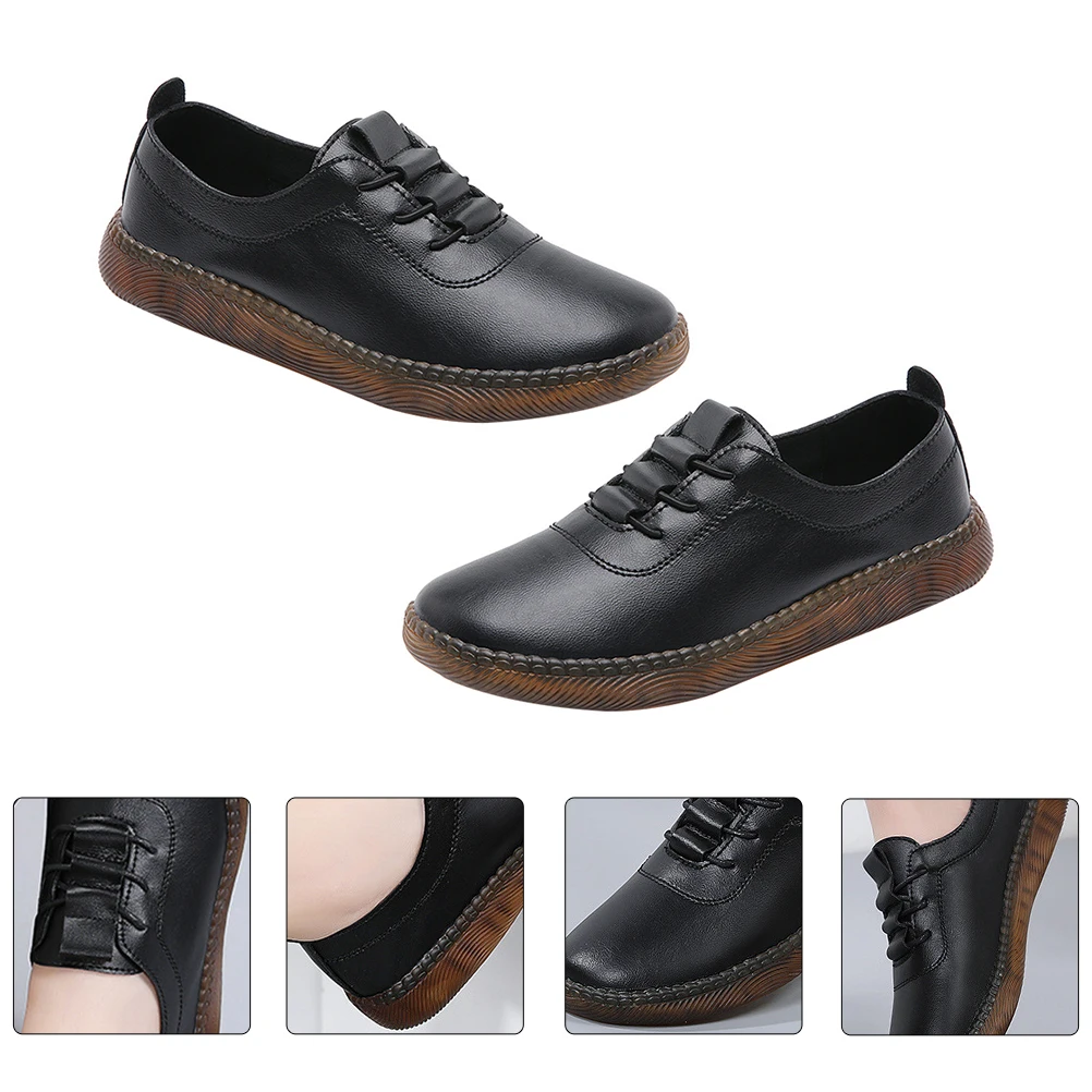 

1 Pair Women Flat Non-Skid Casual Adult Footwear Lightweight Comfortable Sports Shoes For Spring Autumn