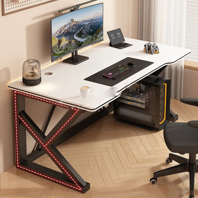 Bureau sur pied pour chambre à coucher, Design de maison, minimaliste, esthétique, moderne, artisanat informatique, Mesa Ordenador, meubles tendance