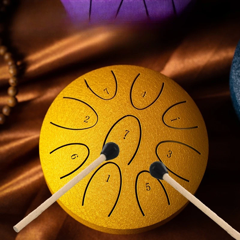 Steel Tongue Drum Forgetting Worry Drum Children's Student Musical Instrument Zero Basic Small Ethereal Drum