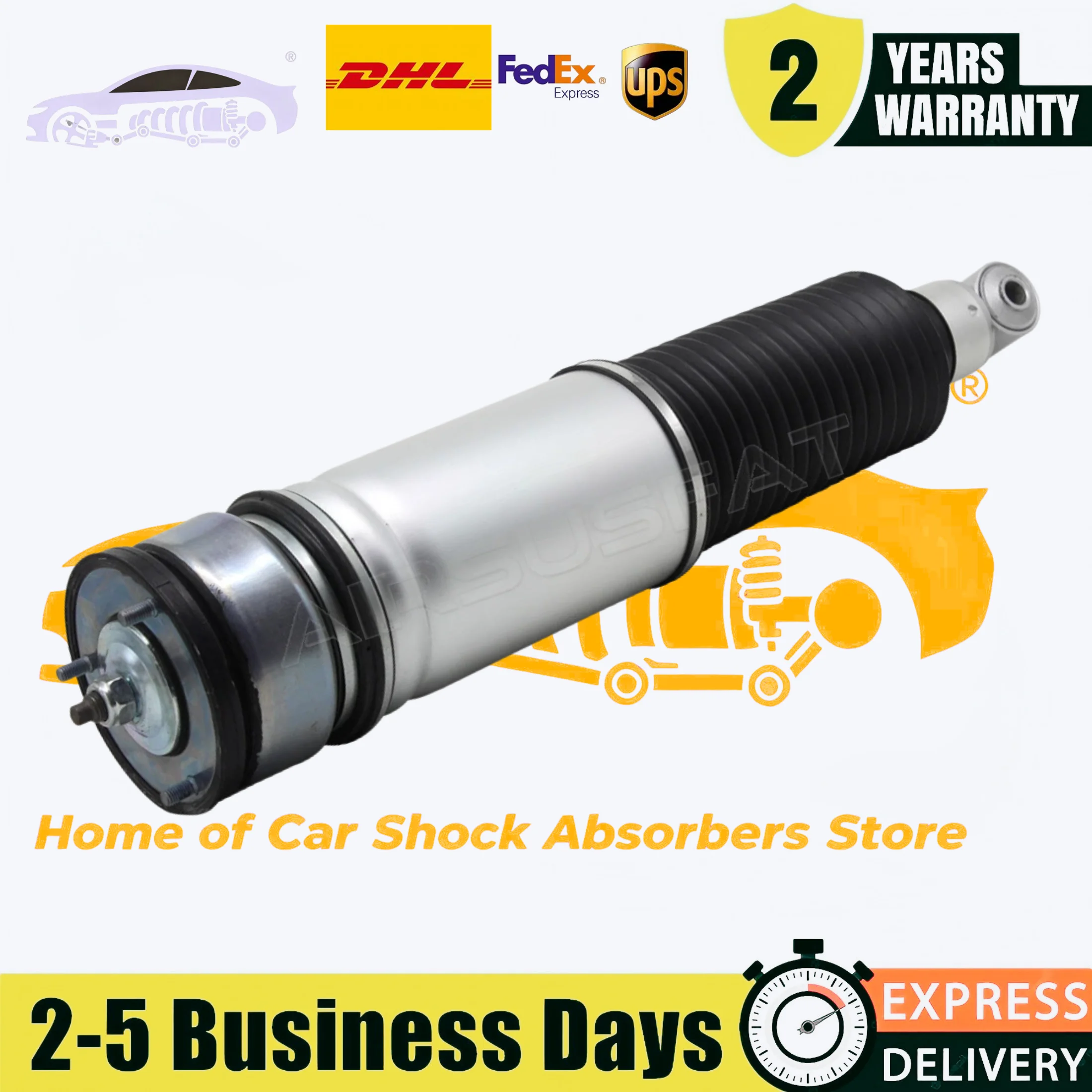 Rear Left Air Shock Struts without ADS Fit BMW 7 Series E65 E66 745i 745Li 750i 750Li 760i 760Li Alpina B7 2002-2008 37106767863