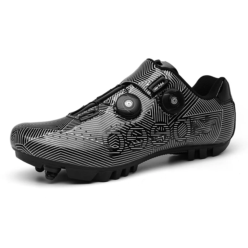 

Power Lock Mountain Riding Shoes Road Cycling Sneaker Mtb Men's and Women's Bicycle Large Size Riding Shoes 36-47 Yards