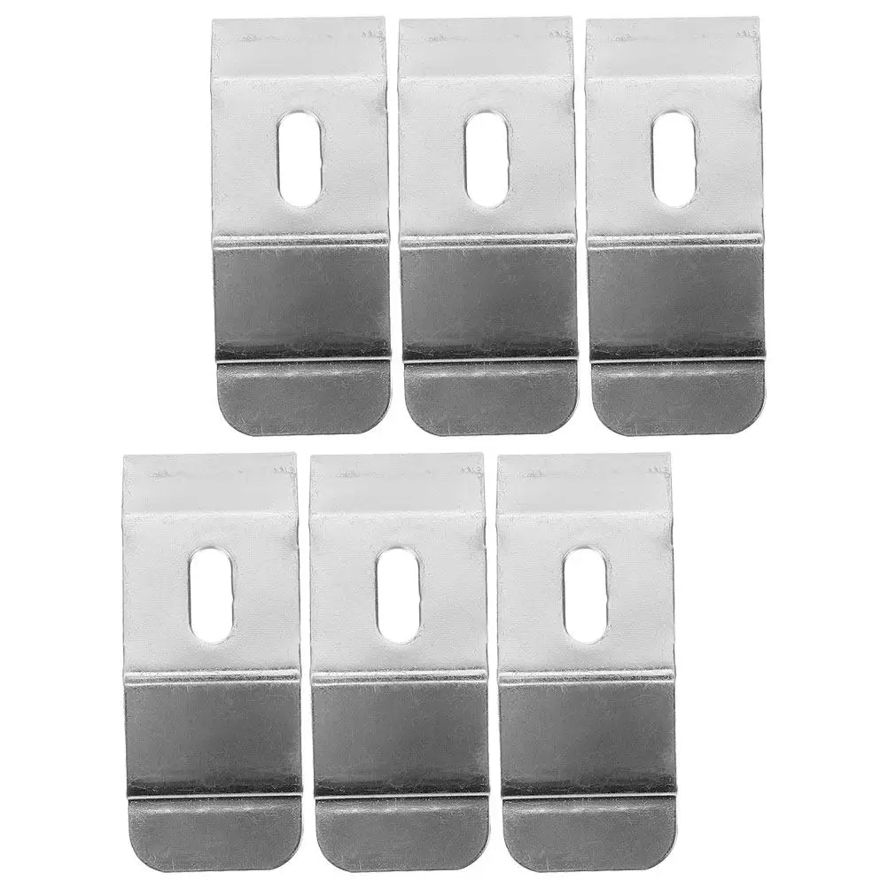 6Pcs Roller Shade Hardware Brackets Reliable Window Blinds Headrail Mounting Ceiling Wall Pleated Blinds Vertical Blind Repair