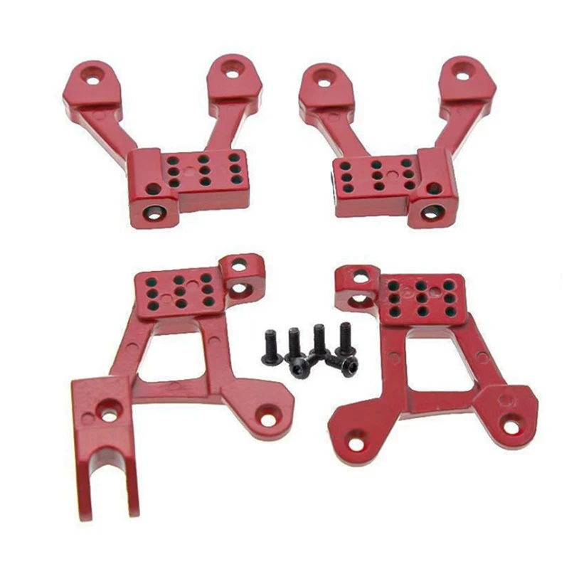 For SCX10 90046 1/10 Simulation Climbing Car Metal Upgrade Fittings Shock-Proof Connecting Seat