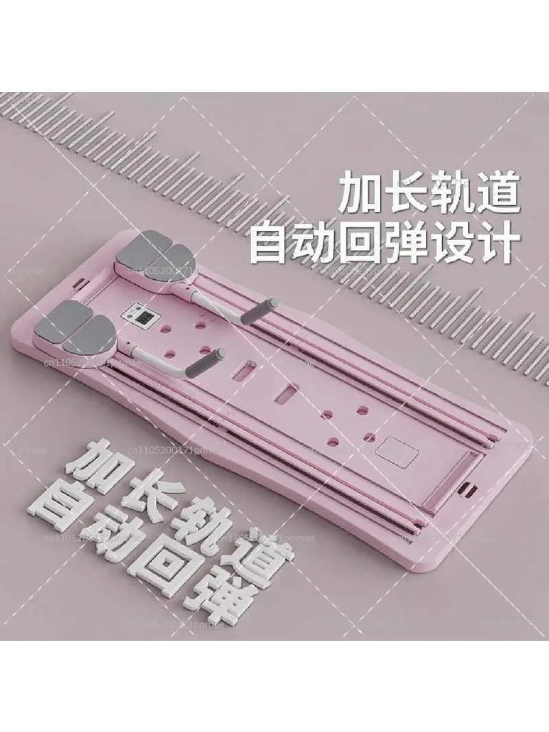 Portable Foldable Ab Roller Board for Home Gym Core Strength Push Up Pilates Exercise Equipment