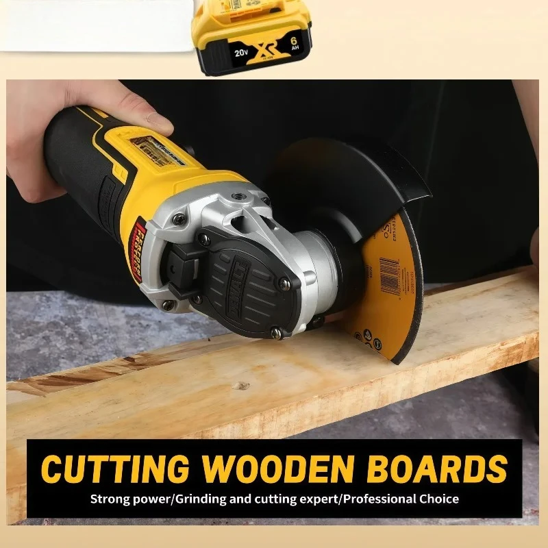 Adatto per Dewalt DCG406 (125 mm, M14) - Smerigliatrice angolare a batteria senza spazzole ad alte prestazioni da 20 V - Taglio e lucidatura superiori