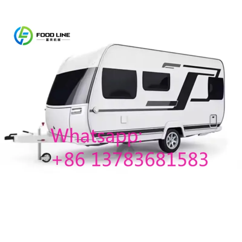 Customized 19ft Luxury RV Travel Trailers Camper Trailer Manufacturers China 6 Passengers 4x4 Off-Road Caravan Mobile Home