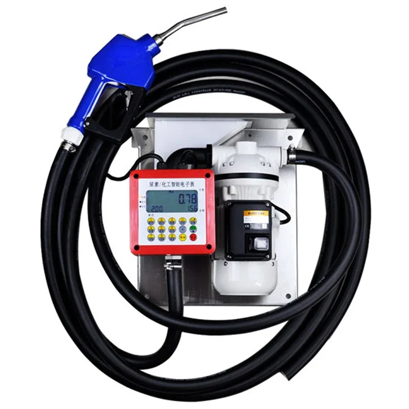 220V Urea Filling Machine Vehicle-mounted Self-service Metering Pump Electric Self-priming Diaphragm Pump Alcohol Methanol Solut
