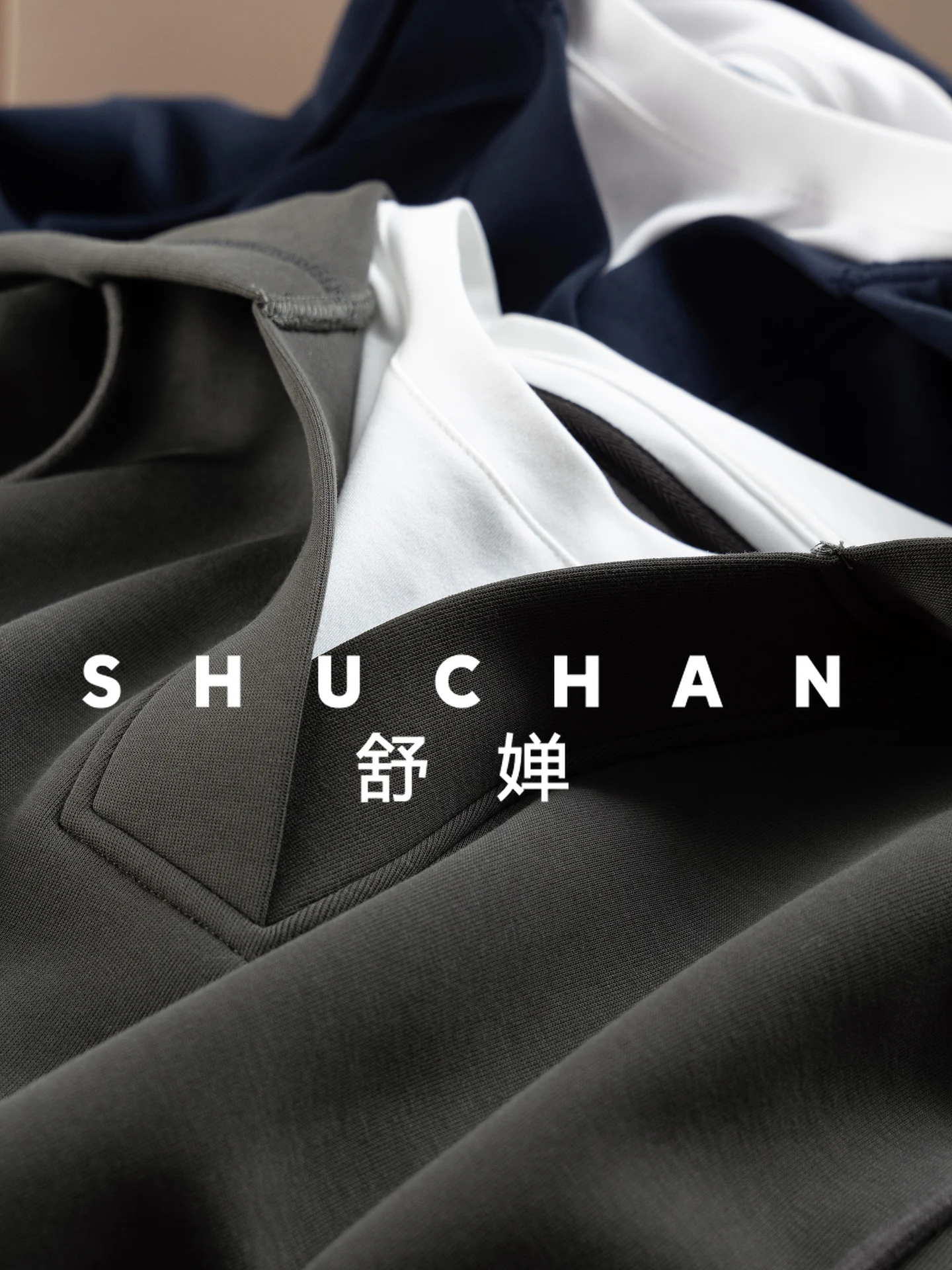 الخريف والشتاء المألوف الفرنسية الأسود التكنولوجيا الذاتي التدفئة وهمية قطعتين معطف بقلنسوة المرأة 27I9 #3