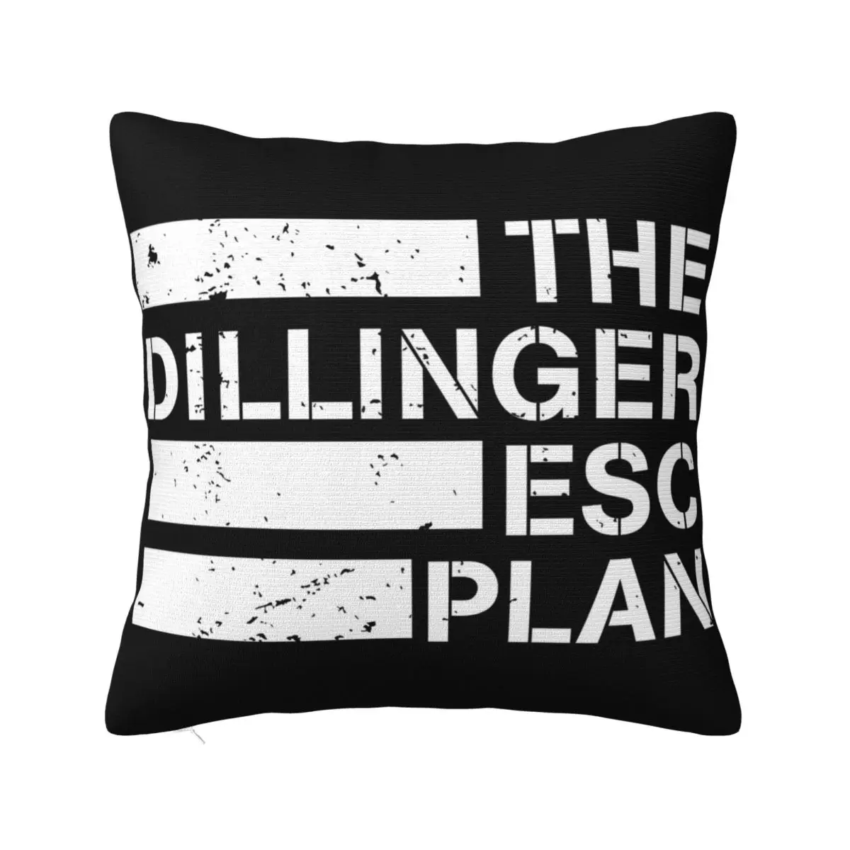 New The Dillinger Escape Plan Metal Band Mens Black Size S To 3Xl Homme Straight Pillow Case