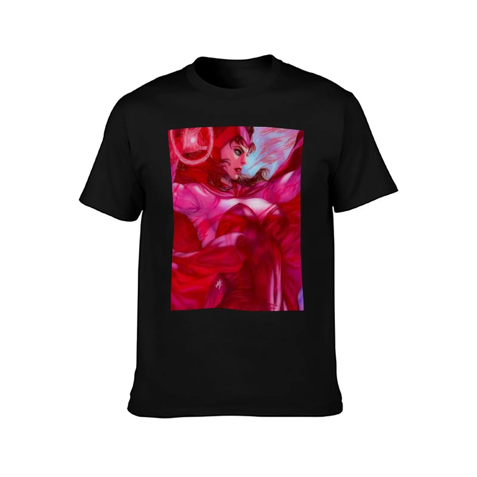 S Witch ~ Wanda Maximoff T-Shirt t shirts for man slim fit T-Shirt
