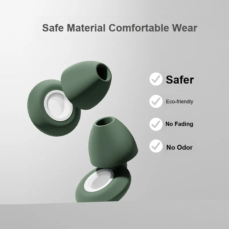 Waterproof Noise Reduction Earplugs with Separate Design for Adult Sleeping Sound Insulation and Swimming Use