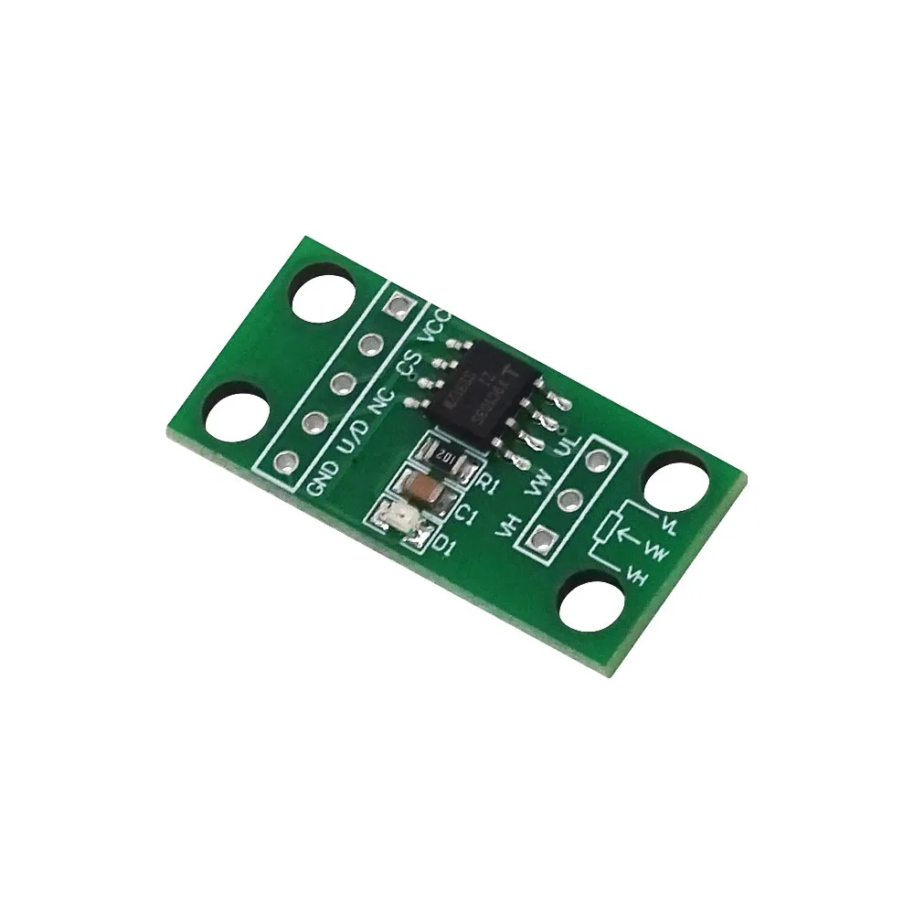 X9C103S/X9C503S module 10K/50K adjustable 100th order digital potentiometer circuit board module