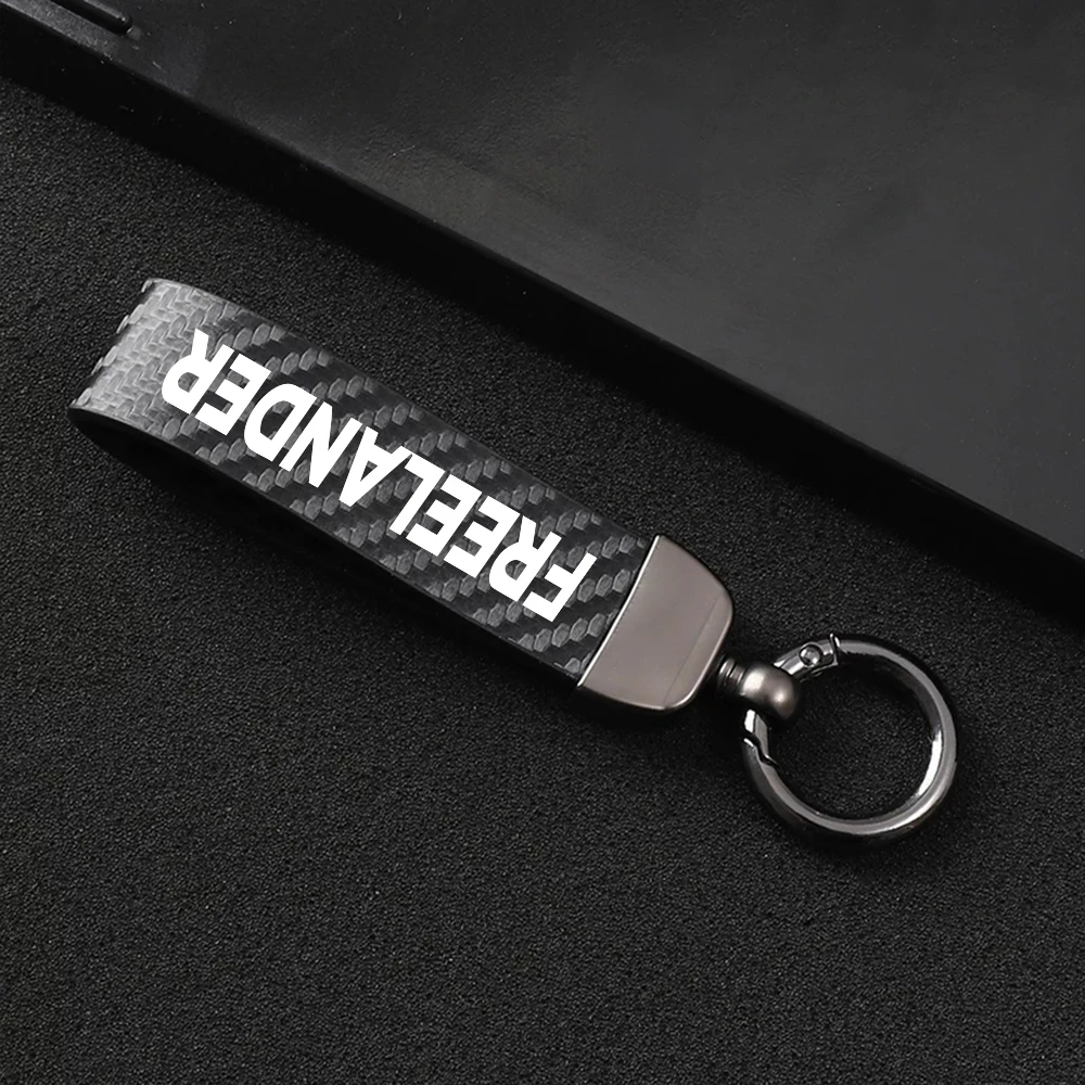 For Landrover Autobiography Defender Discovery Evoque Freelander SUPERCHARGED SVR Velar Car Keys Rope Strap Keyrings Accessories