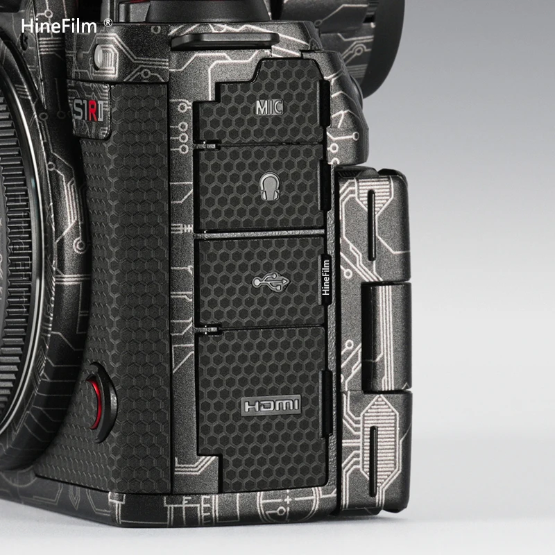 Hinefilm الجلد لباناسونيك S1 RII كاميرا ملصق Lumix S1RII كاميرا ملصق مائي الجلد لباناسونيك DC-S1RM2 التفاف غطاء الفيلم S1RM2