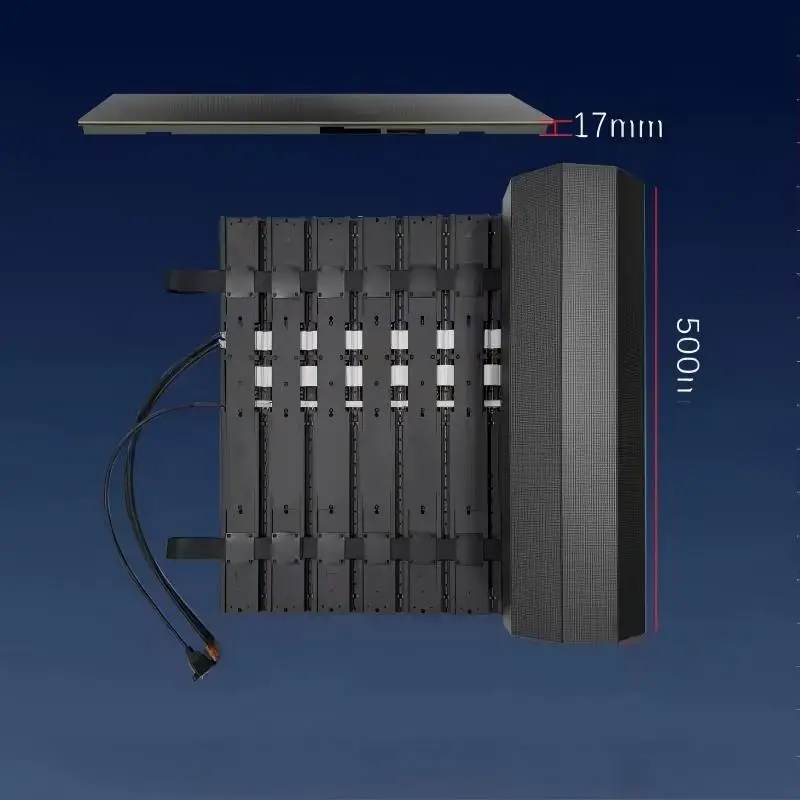 LED SignageNew Technology Flexible  Video Wall P2.6/P3.9 Roll up Soft Display High Brightness Indoor Screen - view 4