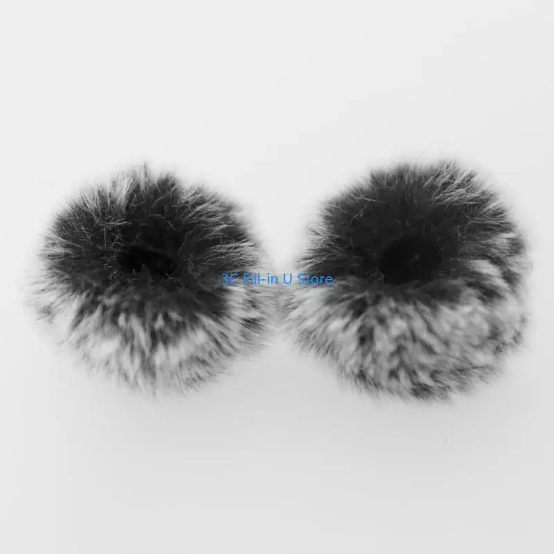 G8ta Mini Wireless Furry Presidreen Copertura per il microfono K10 Lavalier Riduci il vento