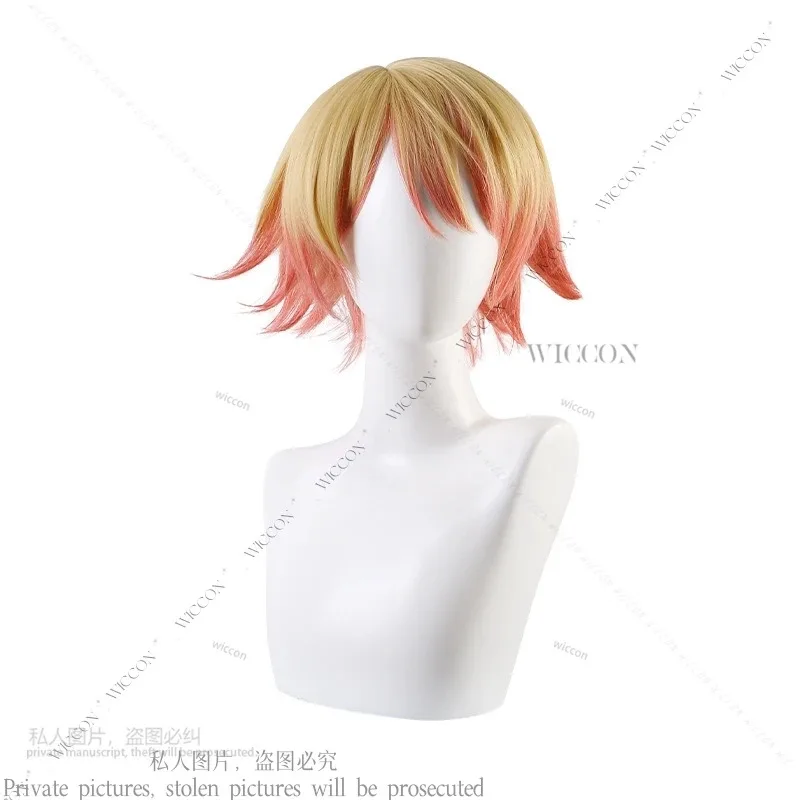 

Tenma Tsukasa Wonderlands×Showtime Colorful Stage Cosplay Costumes Carnival Halloween Uniforms Anime Role Play Party Wig Suitx;3