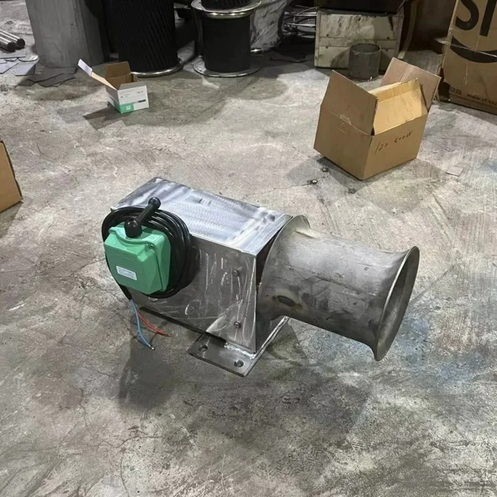 12V 24V Electric Net Hauler Stainless Steel Wheel Anchor Winch