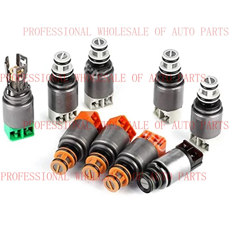 V+ Transmission solenoid valve 9Pcs Solenoid Kit Set For BMW ZF 8HP45 8HP70 8HP90