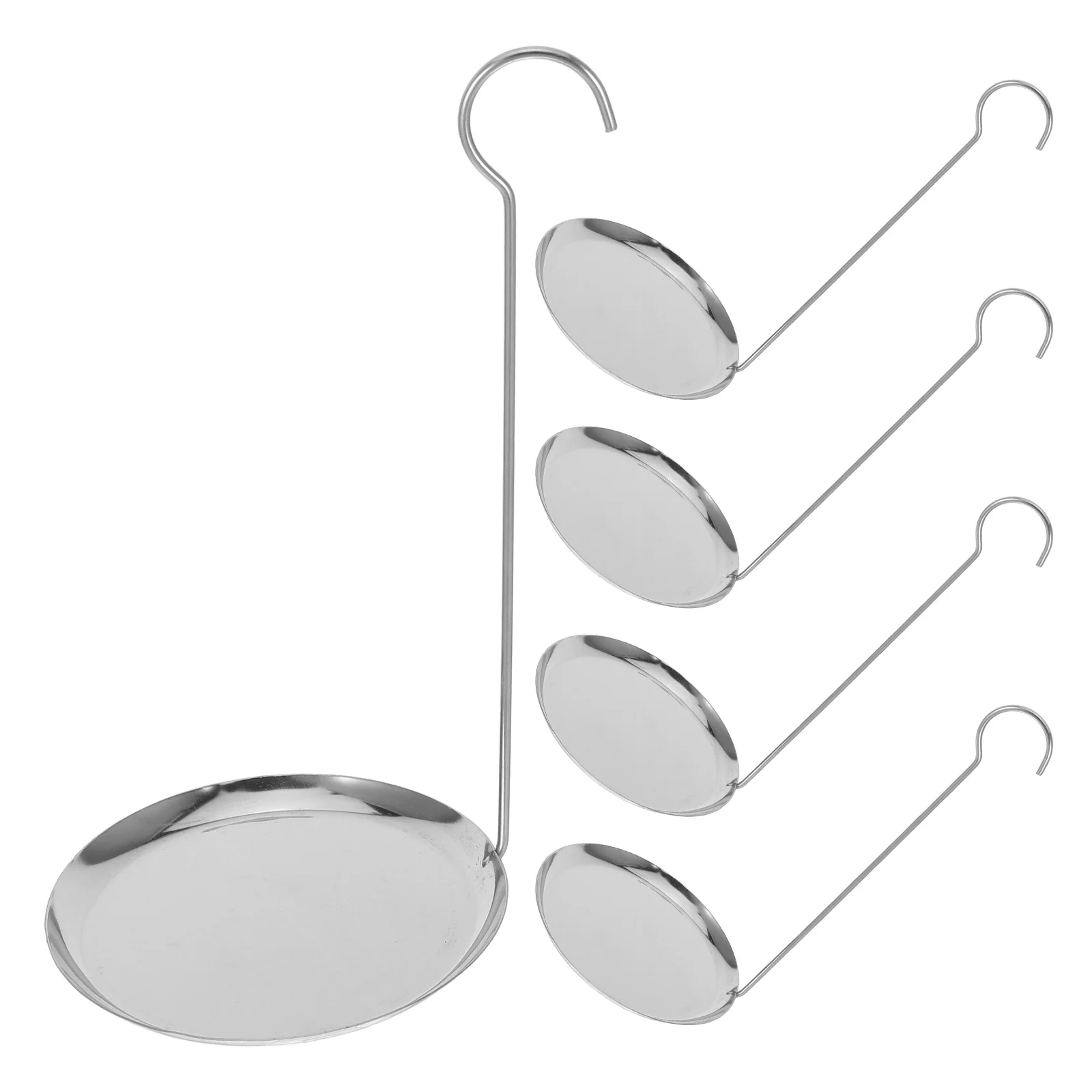 

5pcs Frying Mold Baking Tool Fried Egg Mold Stainless Steel Cookie Mould Pancake Maker Pan Large Size Nonstick