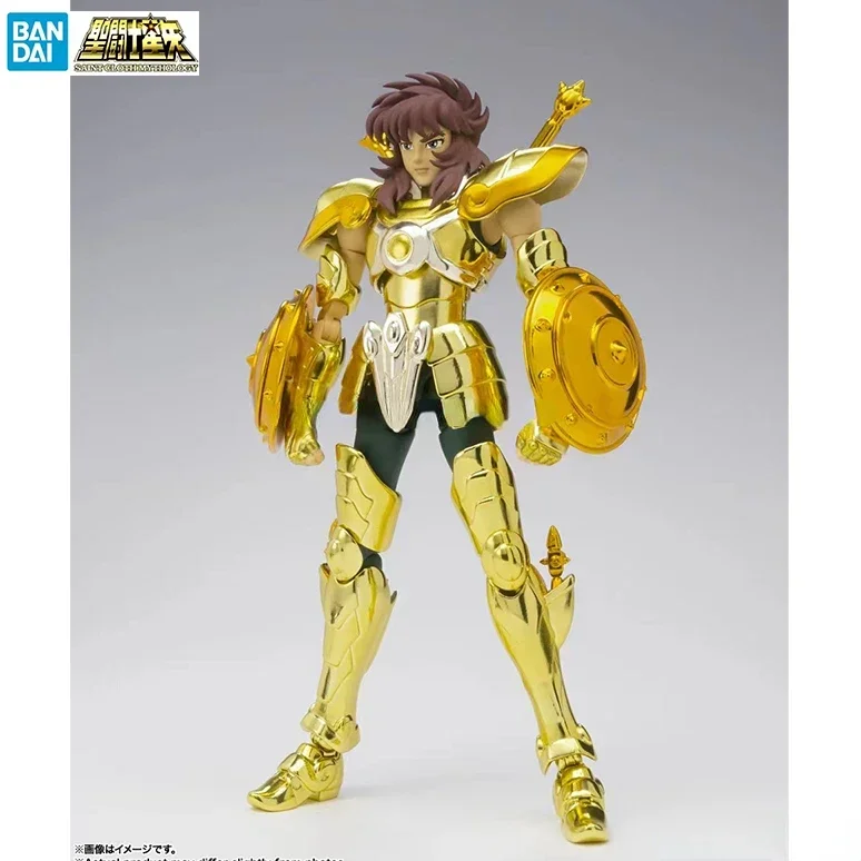 متوفر في المخزون BANDAI Saint Cloth Myth EX Golden Saint Libra Boy REVIVAL Ver. لعبة شخصية قابلة للجمع من مادة PVC #2