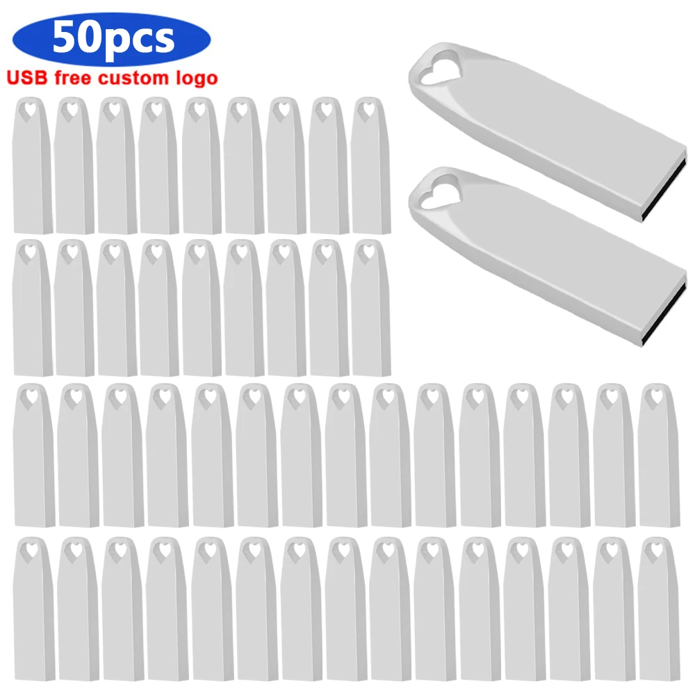 50 шт./лот, бесплатный индивидуальный логотип, USB-накопитель, 1 ГБ, 2 ГБ, 4 ГБ, 8 ГБ, 16 ГБ, музыкальная флэш-накопитель, 32 ГБ, металлическая память, подарок компании, U-диск