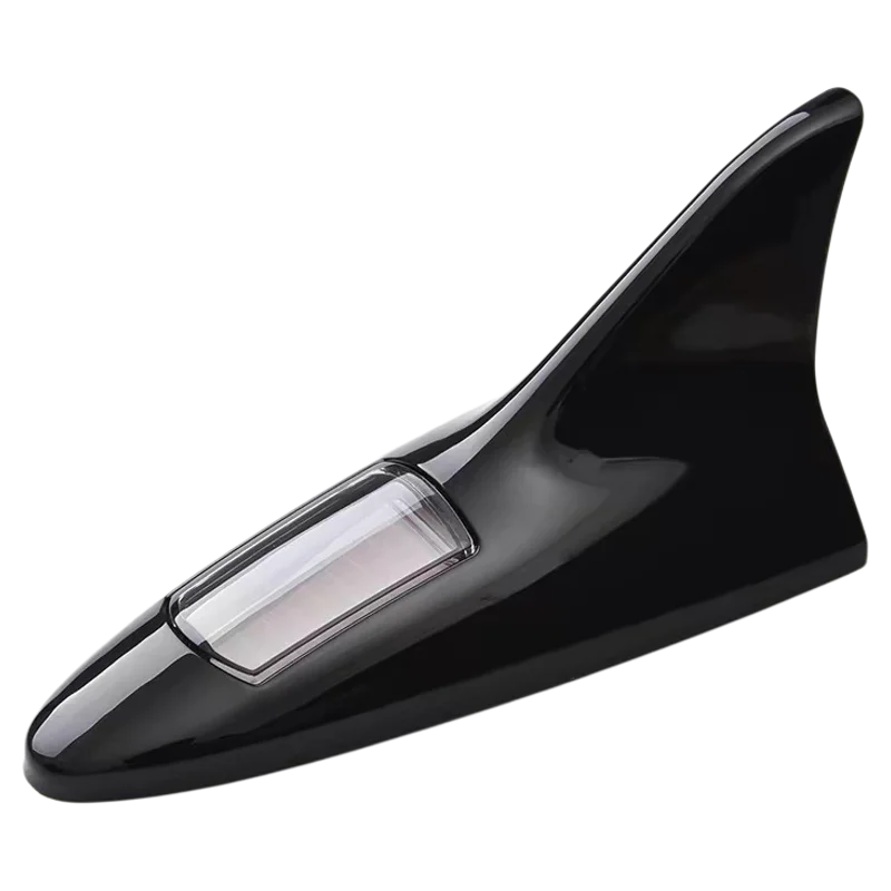 

Solar Powered Car Shark Fin Anti Collision Warning Light 8 LED Flashing Waterproof Auto Safety Strobe Roof Decorative Light