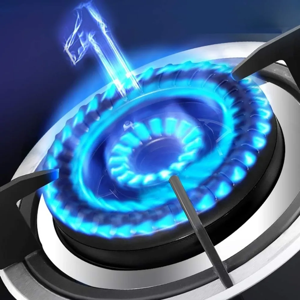 ガスコンロ 卓上バーナー ホブ ビルトイン 4.8KW、卓上/ビルトイン 家庭用キッチン シングルバーナーストーブ、お手入れ簡単、対応機種