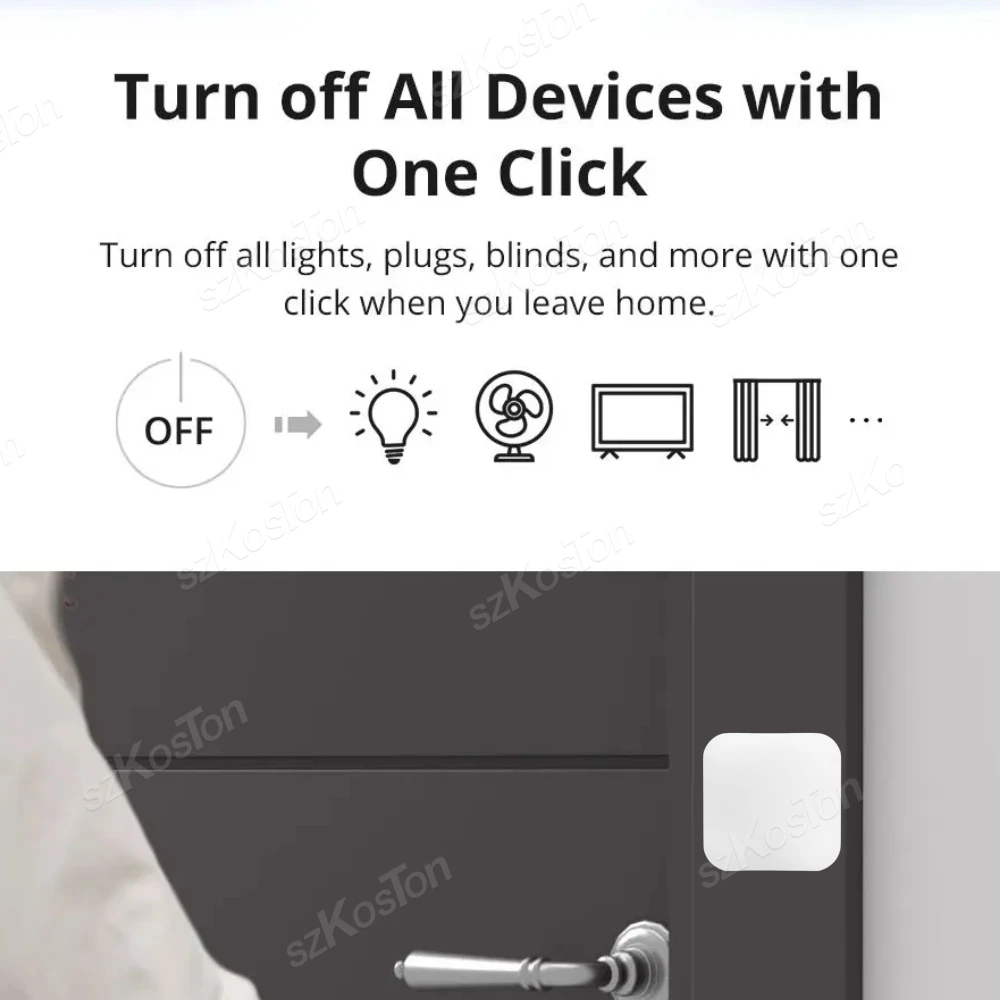 Ewelinkアプリzigbeeスマートシーンスイッチワイヤレスリモコンプッシュボタンスマートホームオートメーションキーewelink zigbeeゲートウェイ用
