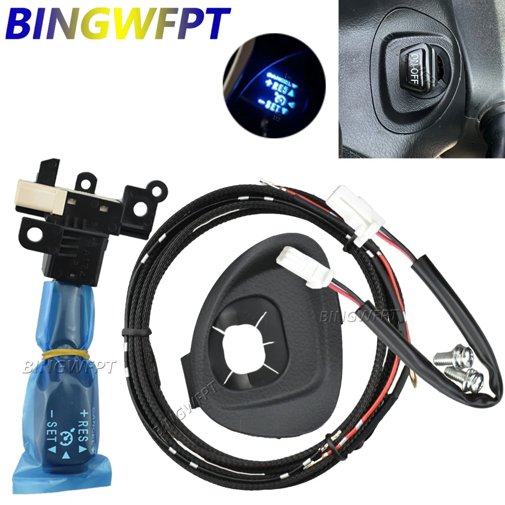 New Steering Wheel Cover Cruise Control Switch Handle For Toyota Highlander 09 - 14 45186-06210-C0 For Toyota Camry 06 - 11