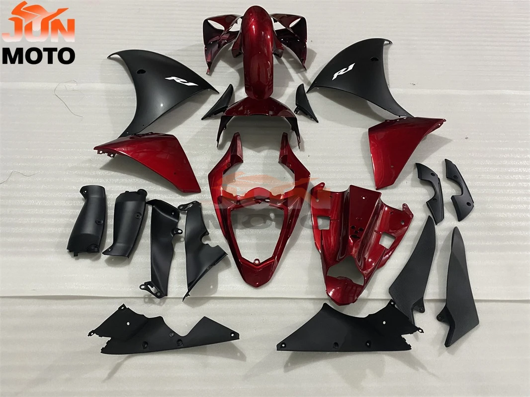 JUN For YZF-R1 YZF R1 2009 2010 2011 Motorcycle Fairing Kit ABS Injection Full Body Protective Shell Guard Plate Bodywork