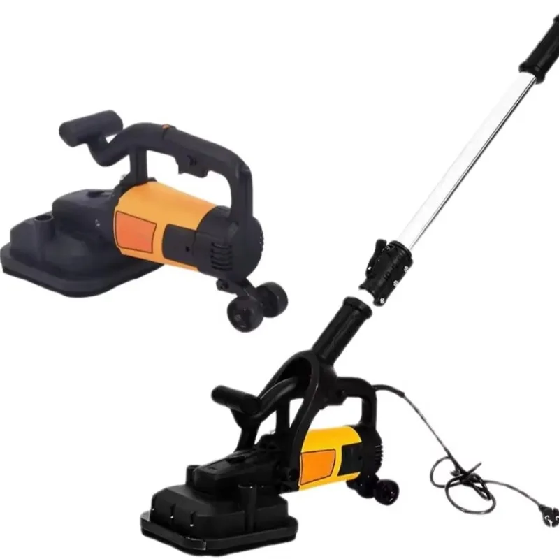 Four-head Concrete Coarse Grinding Machine Cement Floor Terrazzo Epoxy Floor Paint Long Pole Pushing Dust Collection