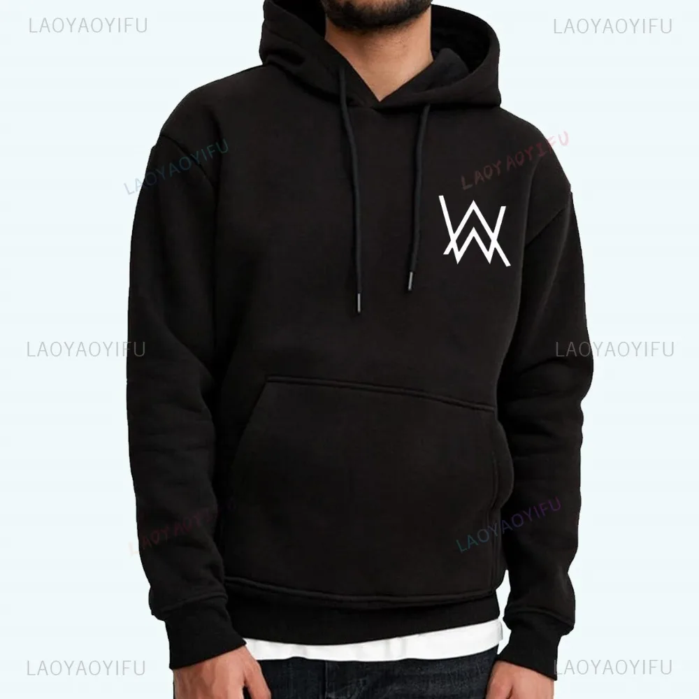 Alan Walker Printed Graphic Fashion Hoodies Music Rapper Hip Singer Sweatshirt for Fans Men Pullover Casual Loose Y2k Hooded