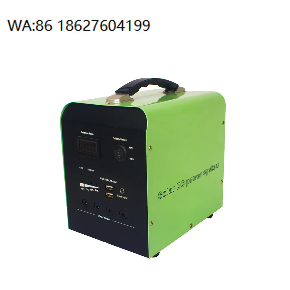 300W Pure Sine Wave LiFePO4 Solar Station, Custom Wireless Function, Outdoor Emergency Off Grid Energy Supply