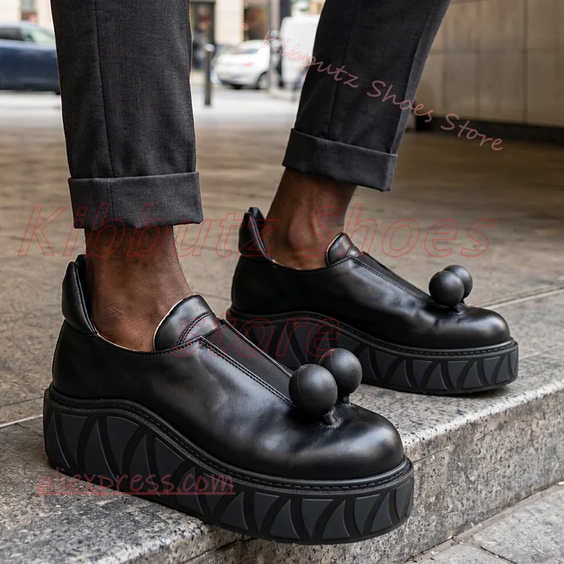 Unisex Platform Shoes Horns Ankle Boot Chunky Sole Devils Cosplay Footwear Y2K Streetwear Punk Goth Alternative Statement Shoes
