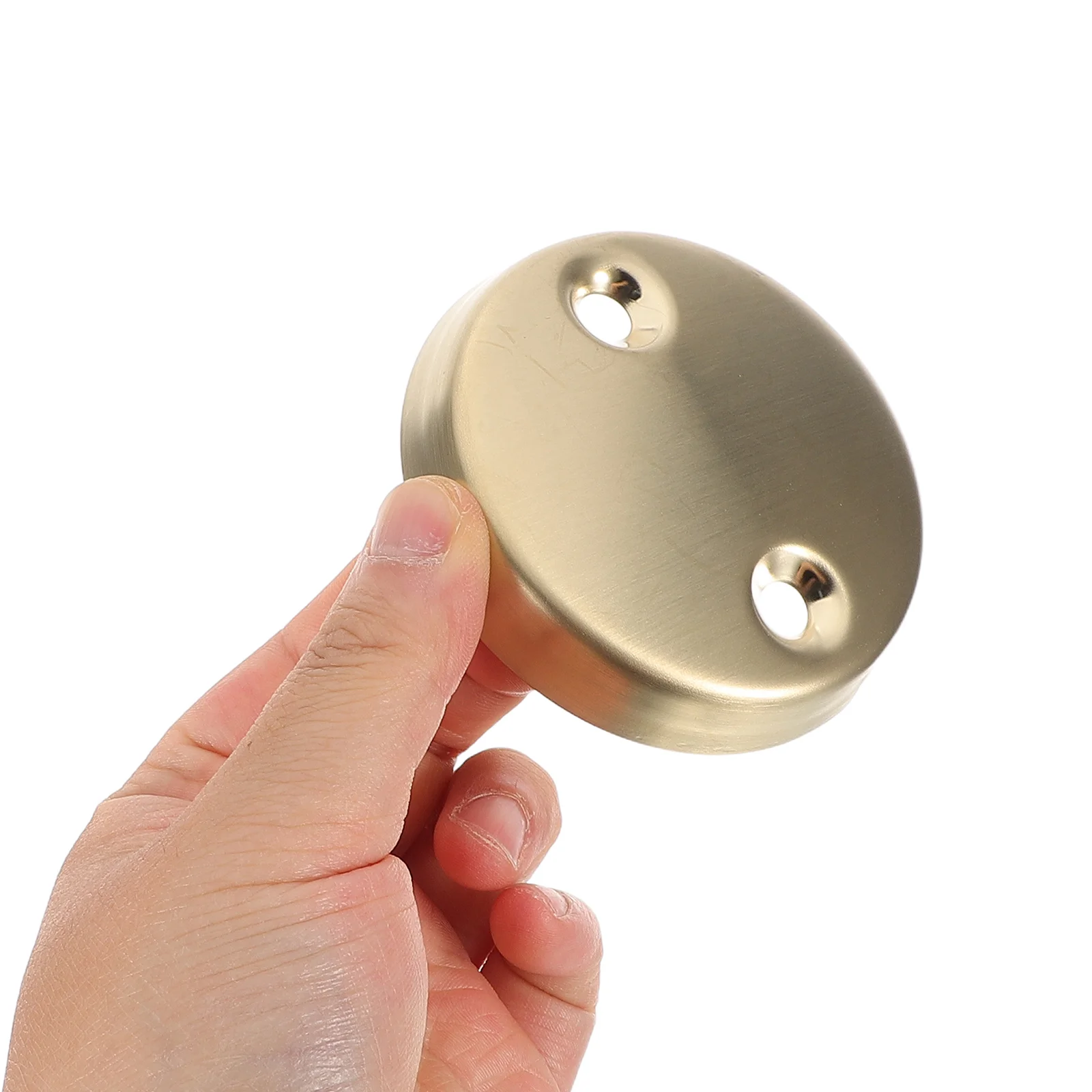 

Stainless Steel Bath Drain Cover Tub Overflow Plate Bathroom Stopper Bathtub Accessories Efficient Elegant