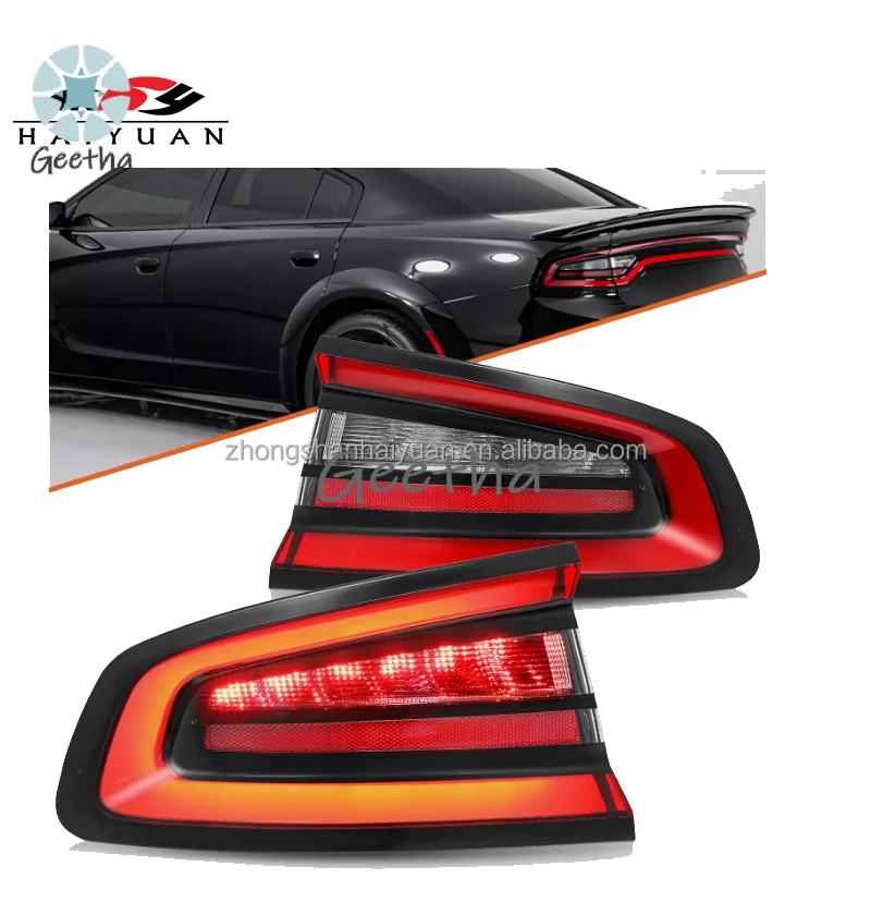 For Left Right Side Outer Tail Light for 2015-2023 Dodge Charger Rear Lamp LED 68213144AC 68213145AC