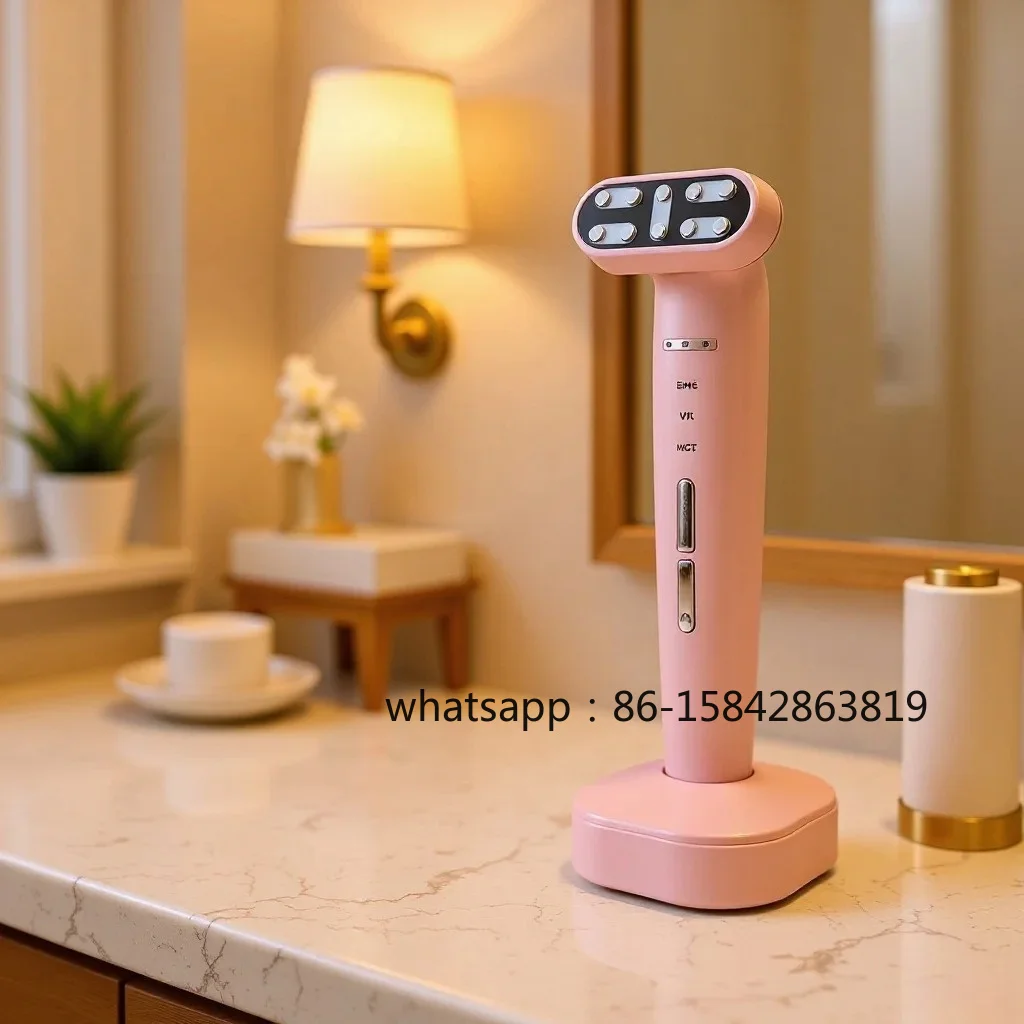 Micro-current Introduction Eye Beauty Instrument Massage Color Light Vibration Warm Eye Beauty Instrument