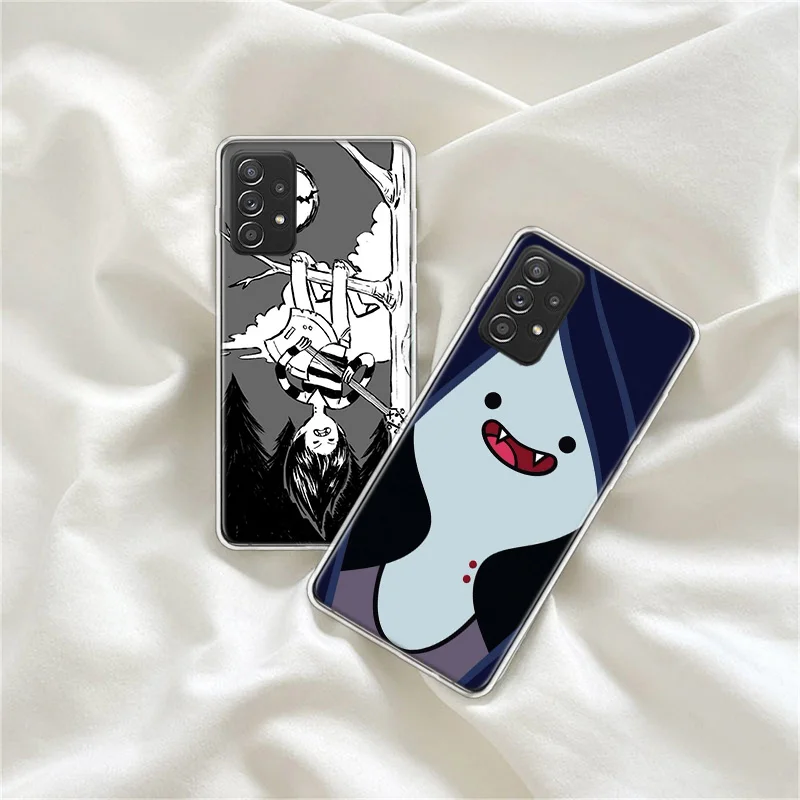 Adventure Time Marceline Phone Case For Galaxy S25+ S10 S8 A16 Note 20 Ultra 10 Lite 9 8 Samsung A15 A25 A35 A55 A05S M21 M30S M