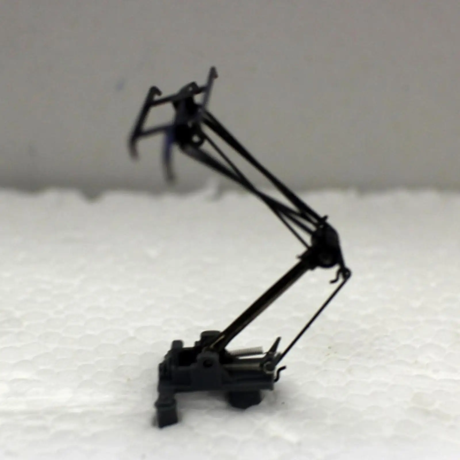 HO Scale 1 87 Pantograph Accessories DIY Train Arm Bow for Electric Locomotive Model Black Metal Plastic Railway Part