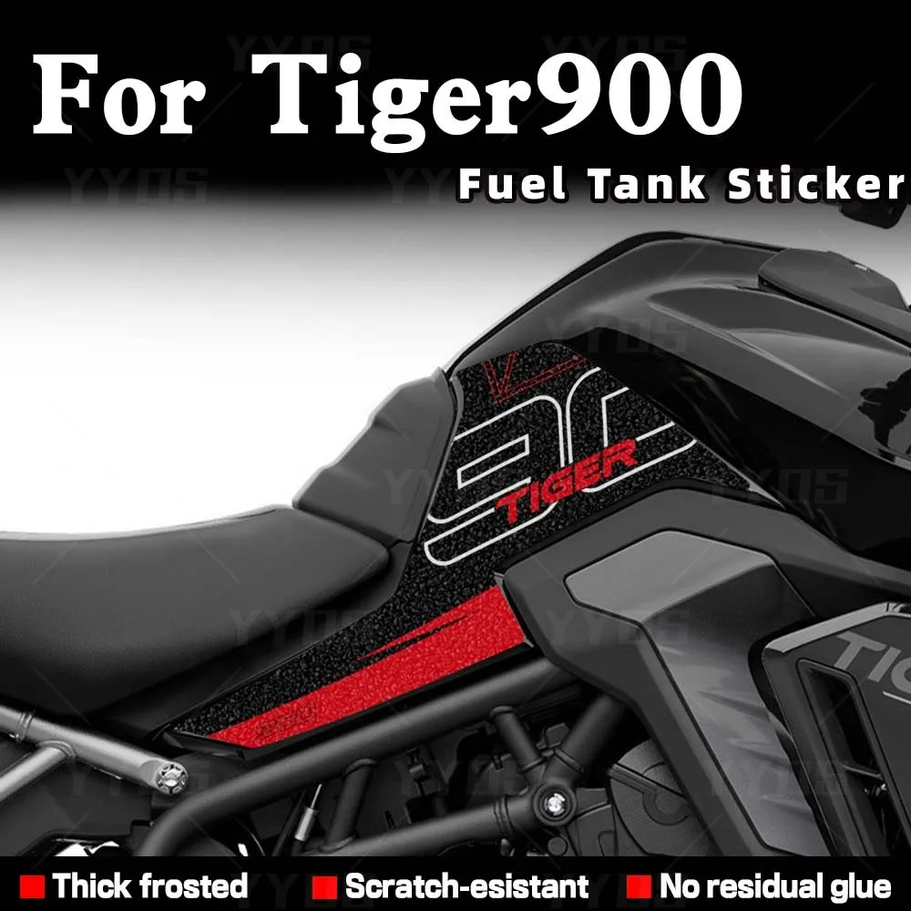 دراجة نارية متجمد خزان الوقود وسادة ملصق حماية الشارات عدة المضادة للخدش ل النمر 900 رالي برو النمر 900 GT 2024-2026 #1