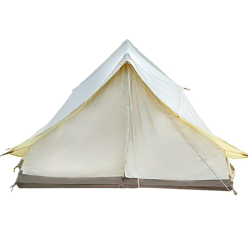 Polyester cotton outdoor camping camping large space camp pyramid tent